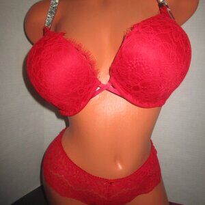 $94 VICTORIA'S SECRET SHINE BOMBSHELL SET~38C/M